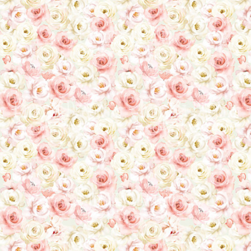 Лист двусторонней бумаги для скрапбукинга Tenderness and love №01085-1 30,5х30,5 см