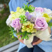 Букет квітів із мильної пінки композиція Дівочі мрії, 250x250x260 мм