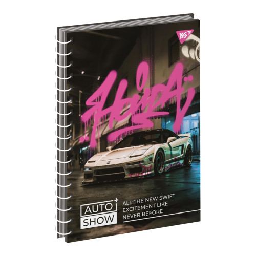 Блокнот у клітинку А5 7БЦ Auto show Honda YES, 64 арк. Блокнот у клітинку А5 7БЦ Auto show Honda YES, 64 арк.