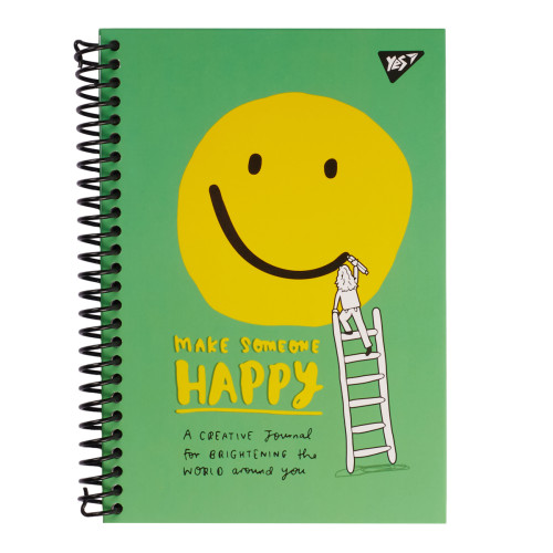 Блокнот у крапку А5 7БЦ Smile YES, 64 арк.