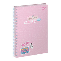 Блокнот в линию А5 7БЦ K-POP YES, 64 л Блокнот в линию А5 7БЦ K-POP YES, 64 л