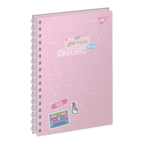 Блокнот у лінійку А5 7БЦ K-POP YES, 64 арк.