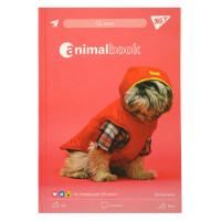 Блокнот в линию А5 7БЦ Animalbook YES, 64 л Блокнот в линию А5 7БЦ Animalbook YES, 64 л