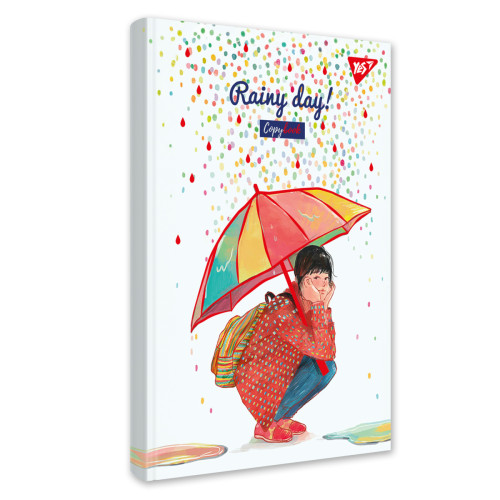 Блокнот у крапку А5 7БЦ Rainy day YES, 64 арк. Блокнот у крапку А5 7БЦ Rainy day YES, 64 арк.