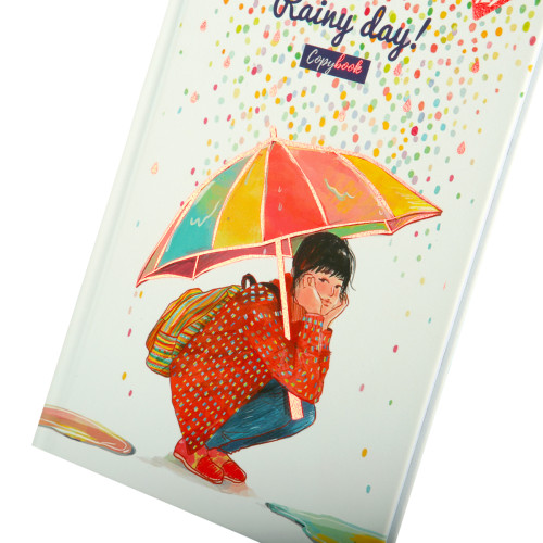 Блокнот у крапку А5 7БЦ Rainy day YES, 64 арк. Блокнот у крапку А5 7БЦ Rainy day YES, 64 арк.