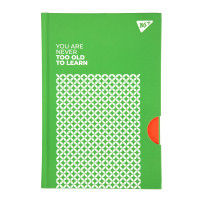 Блокнот в клетку А5 7БЦ Success is built Green YES, 96 л