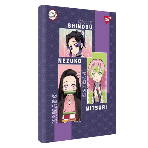 Блокнот у лінійку А5 інтегральний Demon Slayer YES, 64 арк. Блокнот у лінійку А5 інтегральний Demon Slayer YES, 64 арк.