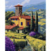Алмазна мозаїка на підрамнику SANTI Тоскана 40x50 см