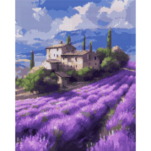 Алмазна мозаїка на підрамнику SANTI Прованс 40x50 см Алмазна мозаїка на підрамнику SANTI Прованс 40x50 см