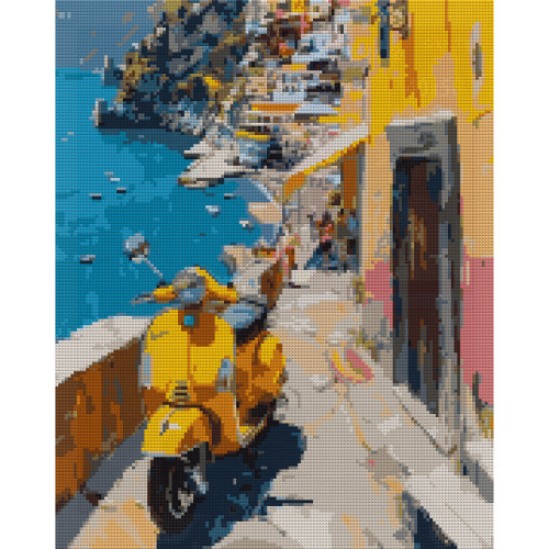 Алмазна мозаїка на підрамнику SANTI Романтичне узбережжя 40x50 см Алмазна мозаїка на підрамнику SANTI Романтичне узбережжя 40x50 см