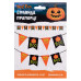 Гирлянда бумажная флажки Yes! Fun Хэллоуин Pumkin faces, 13 флажков, 3м, светятся в темноте