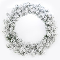 Вінок Yes! Fun Різдвяний d-17,5 см, засніжений