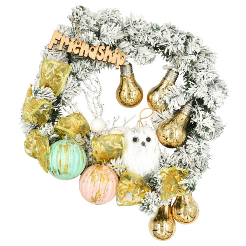 Вінок Yes! Fun з декором Совеня d-35 см