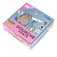 Фарби гуашеві Yes Pusheen 9 кольорів по 20 мл