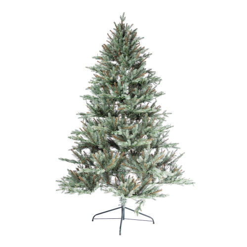 Ялинка штучна Yes! Fun h-2,10 м лита Елегія, прикрашена електрогірляндою