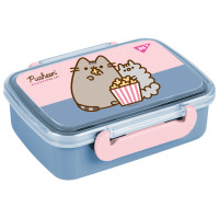 Контейнер Yes Pusheen 420 мл, серо-розовый Контейнер Yes Pusheen 420 мл, серо-розовый