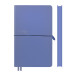 Діловий щоденник датований Leo Planner Glory 12x20 см, 352 стор., м’який, блакитний