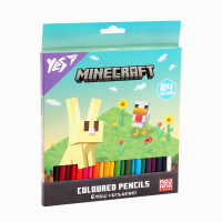 Кольорові олівці Yes 24 кольори Minecraft
