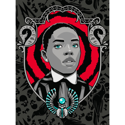 Картина по номерам 30х40 см, SANTI Wednesday Siren