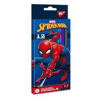 Кольорові олівці YES 12 кольорів Marvel