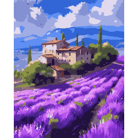 Картина за номерами 40x50 см, SANTI Прованс Картина за номерами 40x50 см, SANTI Прованс