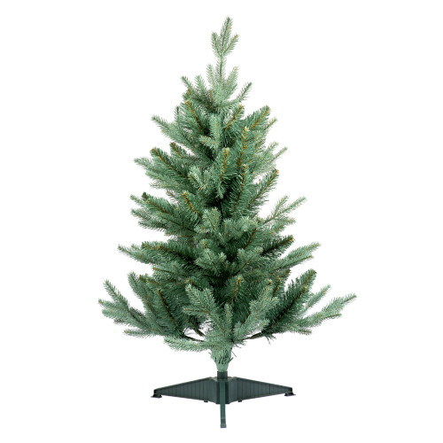 Елка искуственная Yes! Fun h-0,9 м литыми голубыми ветками Ситхинская