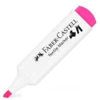 Маркер для тканини Faber-Castell Textile Marker, колір рожевий флуоресцентний, 159529