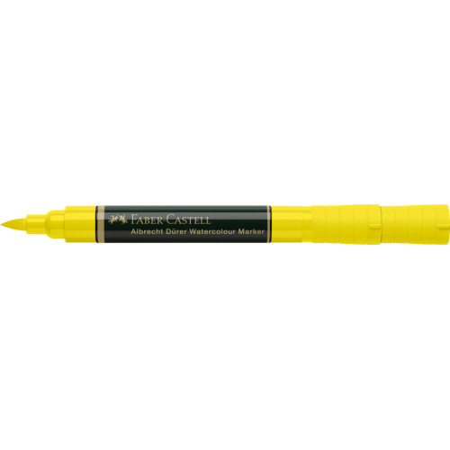 Акварельний двухсторонній маркер Albrecht Дюрера Faber-Castell колір жовтий кадмій 160407 Акварельний двухсторонній маркер Albrecht Дюрера Faber-Castell колір жовтий кадмій 160407