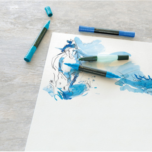 Акварельний двухсторонній маркер Albrecht Дюрера Faber-Castell колір світло-тілесний 160432 Акварельний двухсторонній маркер Albrecht Дюрера Faber-Castell колір світло-тілесний 160432