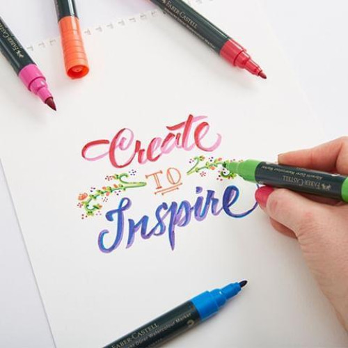 Акварельний двухсторонній маркер Albrecht Дюрера Faber-Castell колір світло-тілесний 160432 Акварельний двухсторонній маркер Albrecht Дюрера Faber-Castell колір світло-тілесний 160432