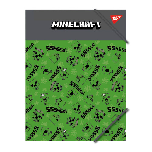 Папка Yes A4 на резинке Minecraft Папка Yes A4 на резинке Minecraft