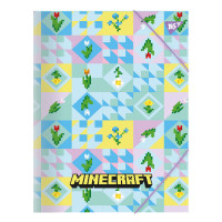 Папка Yes A4 на резинці Minecraft Spring