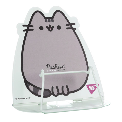 Підставка для книг фігурна Yes Pusheen металева блакитна