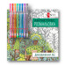 Розмальовка-антистрес з гелевими ручками Дивовижний ліс, SANTI