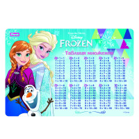 Підкладка для столу дитяча Frozen (таблиця множення)