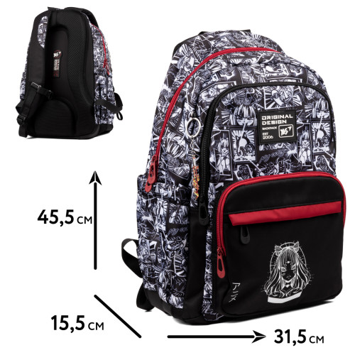 Рюкзак шкільний YES Samurai TS-47 Рюкзак шкільний YES Samurai TS-47