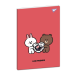Тетрадь для записей Yes А4 40 л с высечкой Line Friends