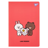 Зошит для записів Yes A4 40 арк. з висічкою Line Friends Зошит для записів Yes A4 40 арк. з висічкою Line Friends