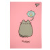 Тетрадь для записей YES А4/40 обл. с высечкой Pusheen
