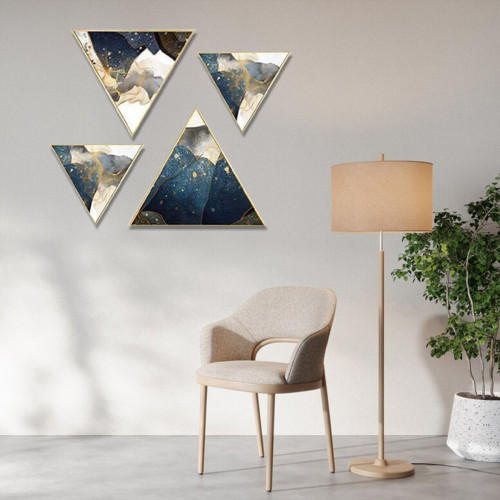 Полотно на підрамнику SANTI трикутне рівностороннє 40 см Полотно на підрамнику SANTI трикутне рівностороннє 40 см