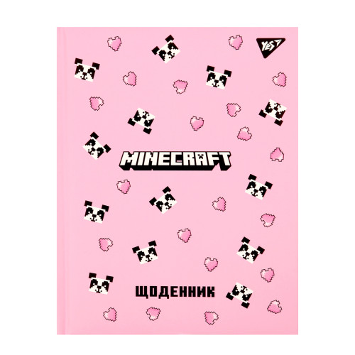 Шкільний щоденник YES Твердий Minecraft Spring