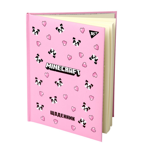 Шкільний щоденник YES Твердий Minecraft Spring Шкільний щоденник YES Твердий Minecraft Spring