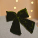 Украшение декоративное Yes! Fun Бант 24x18см темно-зеленый
