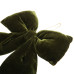 Украшение декоративное Yes! Fun Бант 24x18см темно-зеленый