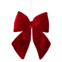 Украшение декоративное Yes! Fun Бант 32x25см бордо