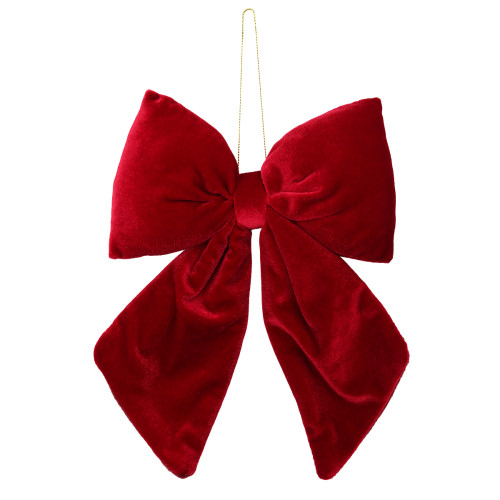 Украшение декоративное Yes! Fun Бант 32x25см бордо
