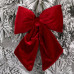 Украшение декоративное Yes! Fun Бант 32x25см бордо