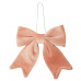 Украшение декоративное Yes! Fun Бант 12x13,5см пудровый