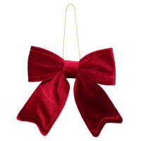 Прикраса декоративна Yes! Fun Бант 12x13,5 см бордо