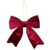 Украшение декоративное Yes! Fun Бант 12x13,5см бордо